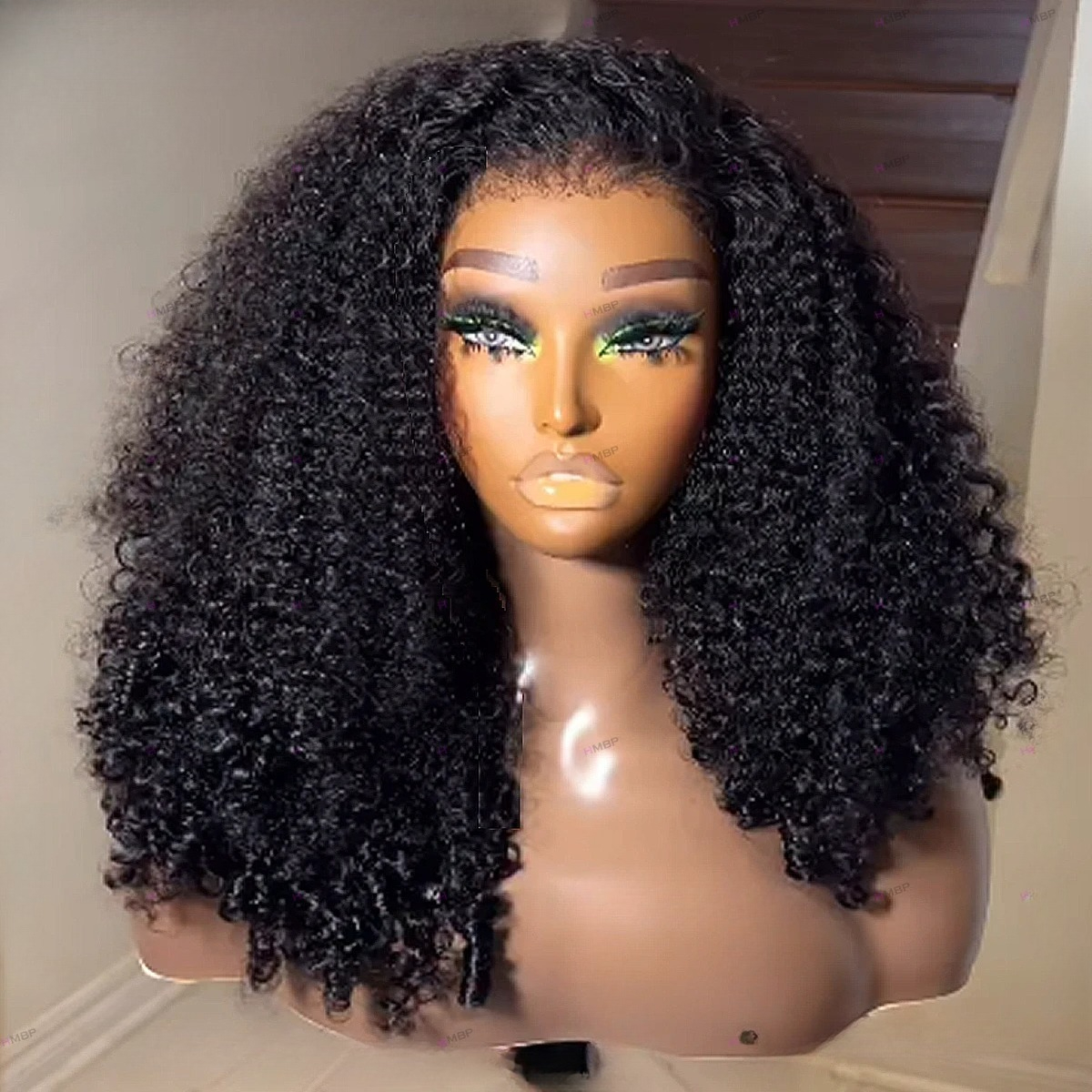 Curly Wig 34 Inch Deep Wave Lace Front Wig Human Hair 13x6 HD Lace Frontal Wigs Pre Plucked Brazilian 200 Density Glueless Wigs For Black Women