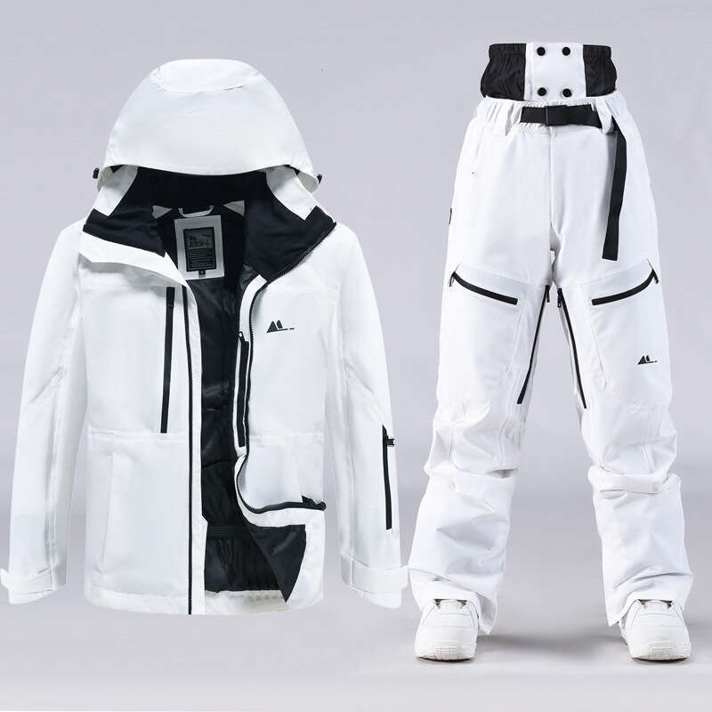 Ski Women Men, Single Double Board Skiing Suits Pants For Winter Outdoor Windproof, Waterproof, Warm And Thick New Models