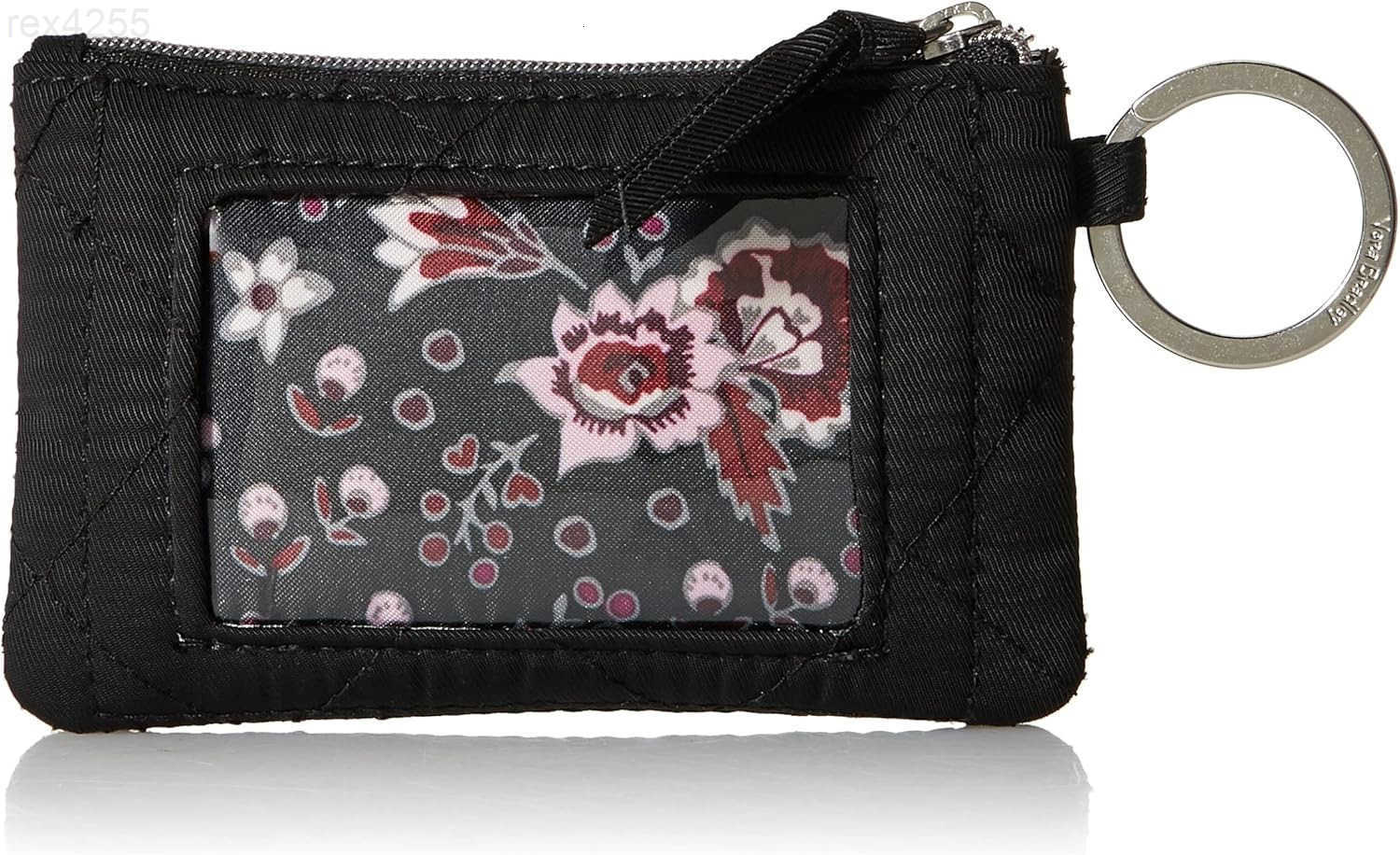Womens Performance Twill Zip ID Case Wallet Black one SizeW250911