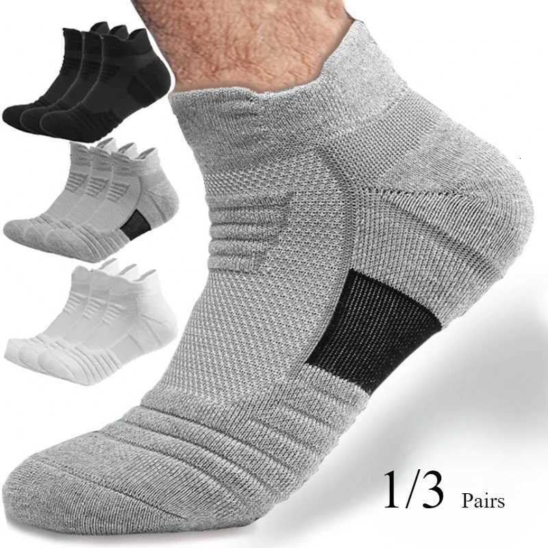 13 Pairs Antislip Football Socks Men Cotton Sock Short Long Tube Soccer Basketball Sport Socks male Breathable Deodorous Sock D250911