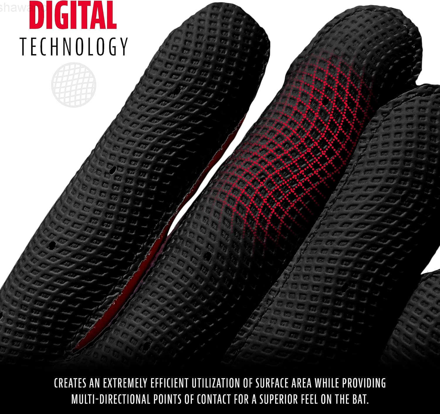 Sports MLB Digitek Baseball Batting Gloves AdultW250911
