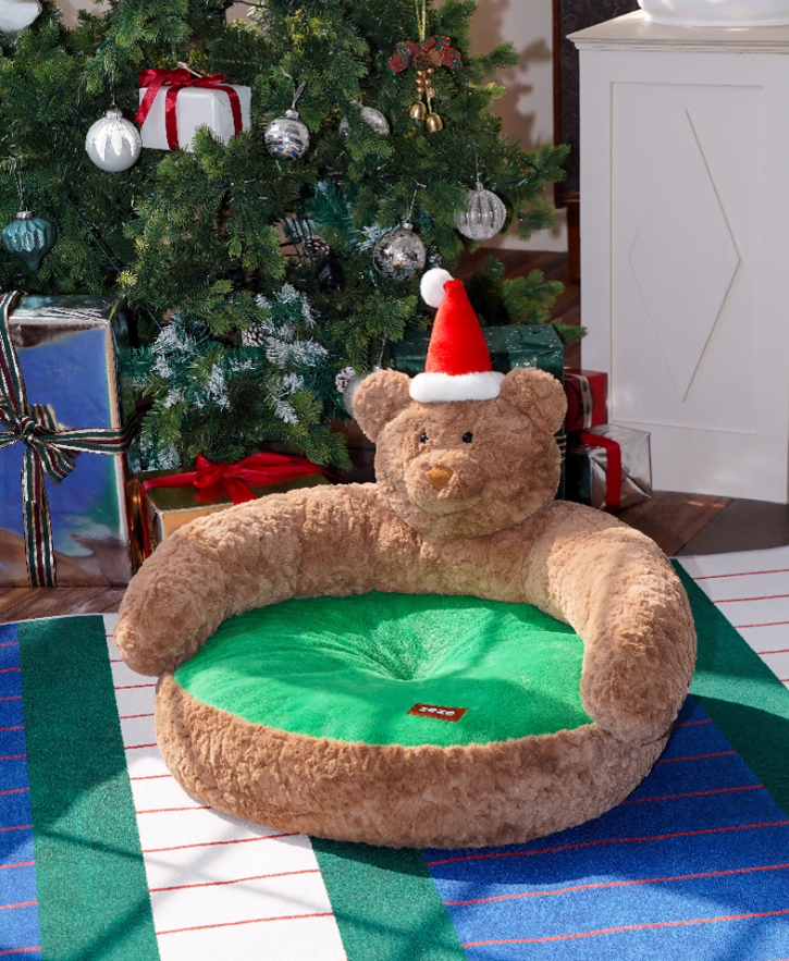 Cuddly Hugging Winter-Warm Animal Bed: Versatile Furniture-Style Sleeping Spot