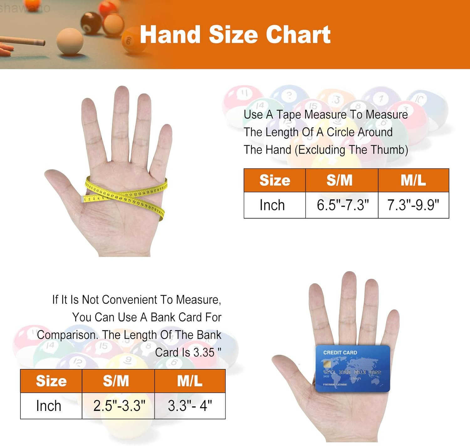 Billiard Pool Gloves for Left Hand 3 Finger Splicing Process Snooker Cue Sport Glove Popular Sizes for Men WomenW250911