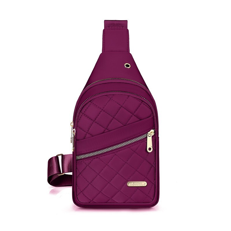 New Large Capacity Women S Luxury Bag Chest Bag Water Resistant Outdoor Designer Bag Travel Free Shipping Crossbody Bag Fashionable Quilted Commuter S