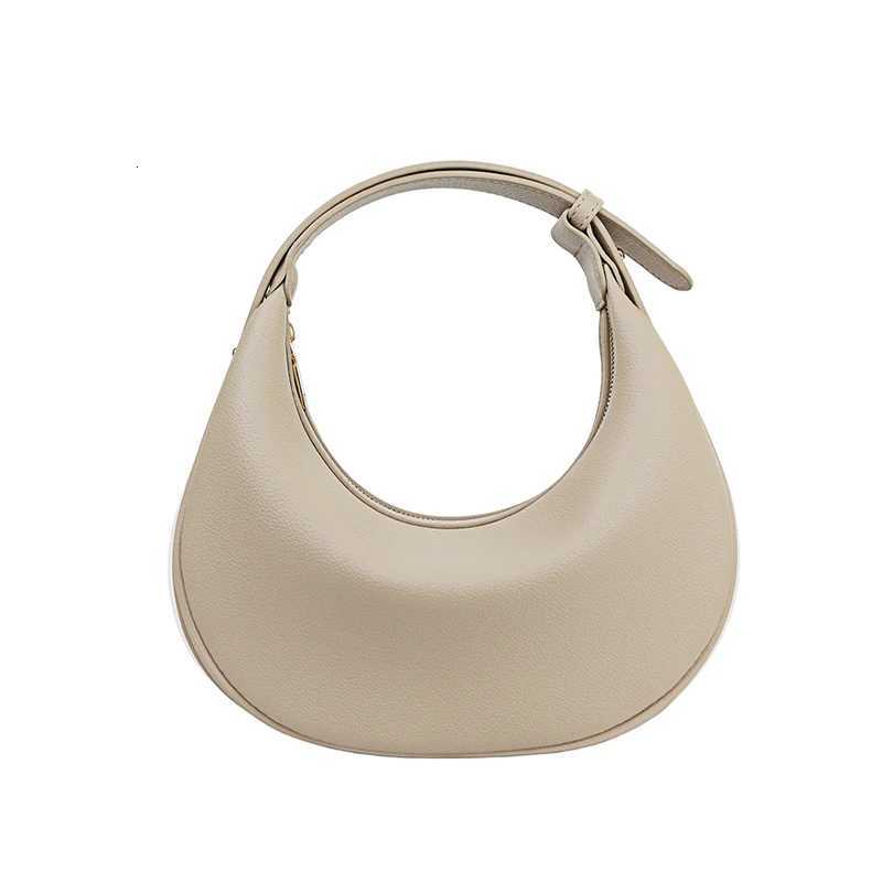 Adjustable Shoulder Strap Half Moon Bag Trendy Crescent Dumpling Bun Crossbody Single Shoulder Handheld Bag Z250911