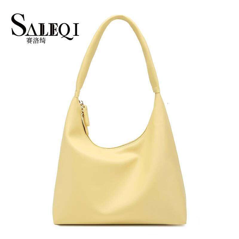 Retro PU Underarm For Woman Designer Brand Korean Soft Leather Women S Dumpling Bag New In Handbag Female