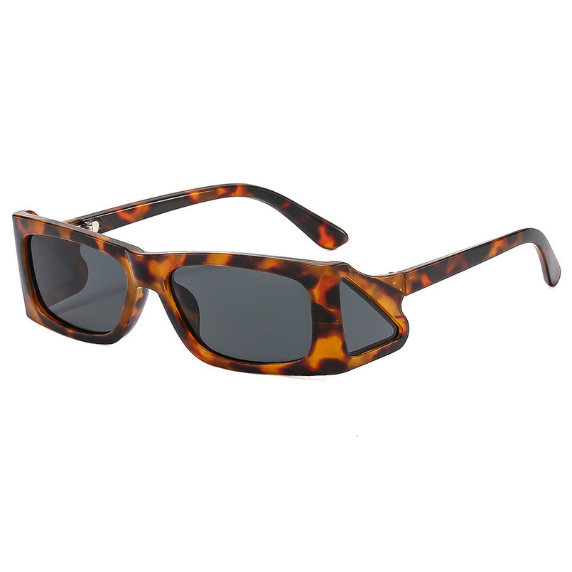 New Fashion Square Frame Trendy Hot-Selling Side Small Window Personality Street Style Sunglasses high quality