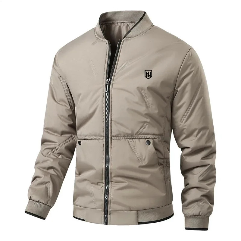 Golf Jacket Mens Golf Wear Winter Casual Coat Thickening Cold Proof Padded Jacket Mens Golf Clothes 250910