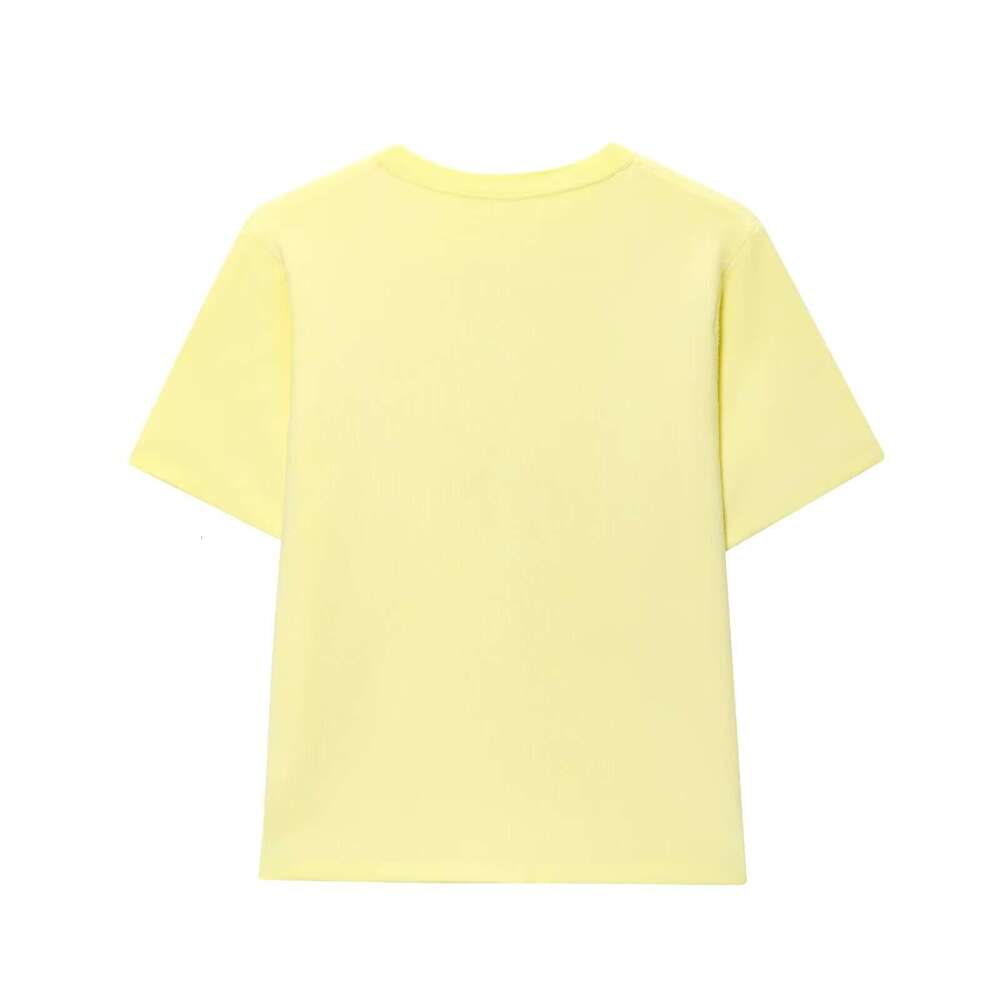 DHEssentials Z2025 New Style Chanel-Inspired Round Neck Patch Pocket Button Design Short Sleeve Knitted Jacket for Women 6427031