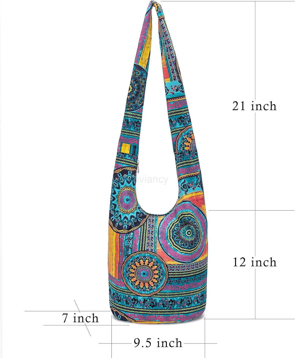 Women Shoulder Handbags FAshion canvas Hippie Crossbody Bags Bohemian Animal Prints W250911