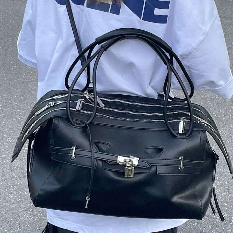 Compartments Commuter Design Handbag Shoulder Bag Casual