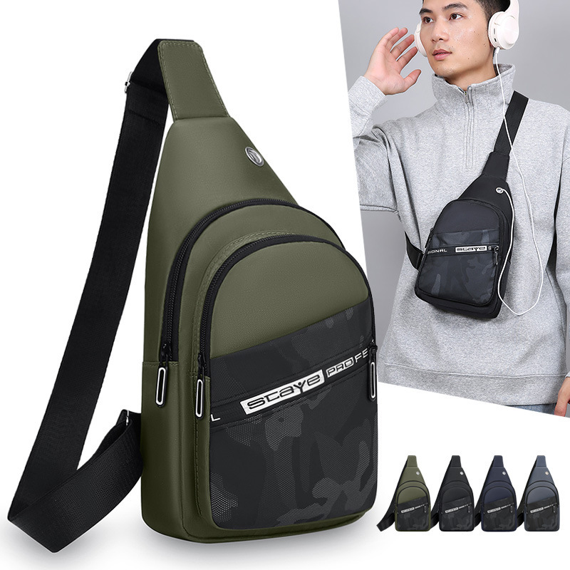 Fashion Chest Bag Men Oxford Casual Shoulder Bag Crossbody New Luxury Bag Backpack Trendy Waist Bag Free Shipping Crossbody Designer Bag Bag