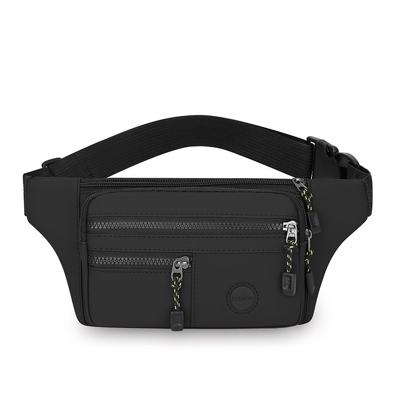 New Men S Waist Bag Versatile Business Commuter Single Shoulder Crossbody Bag Free Shipping Large Designer Bag Luxury Bag Capacity Leather Simple Fash