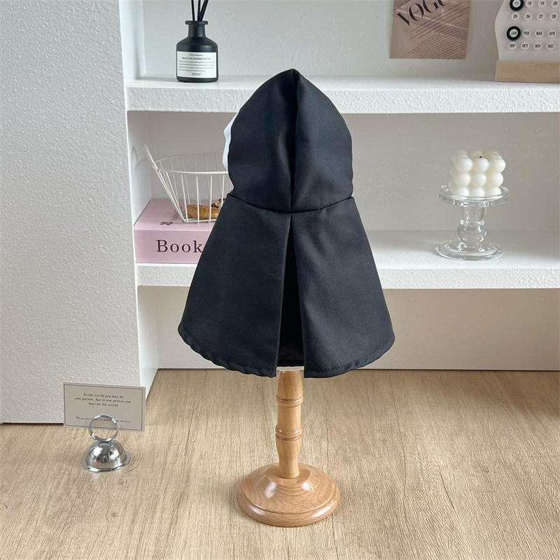 Whimsically Pet Nun Cloak Robe Dress Halloween Costume Parties Supplies for Dog Cats Photoshoots Fun Cosplay Outfits