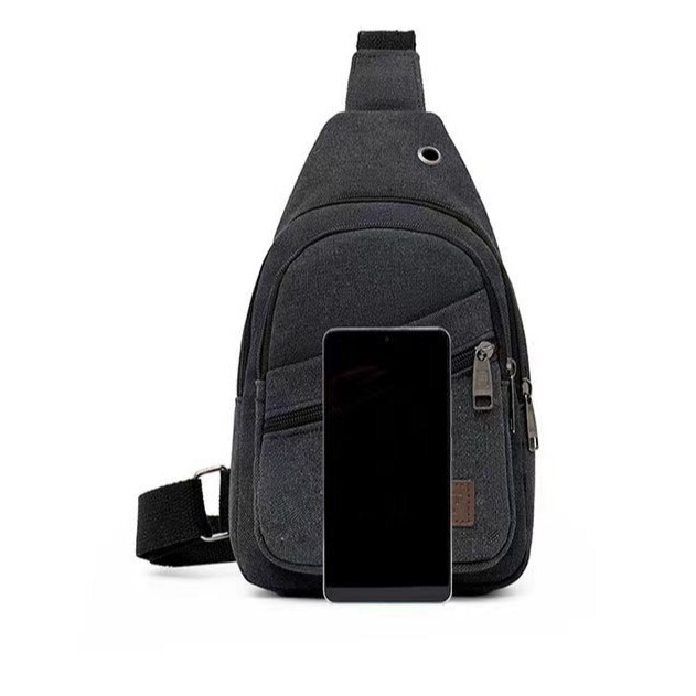 Luxury Bag Designer Bag Free Shipping New Casual Men S Canvas Crossbody Bag Large Capacity Sports Fashion Single Shoulder Men S Bag Korean Version Ver