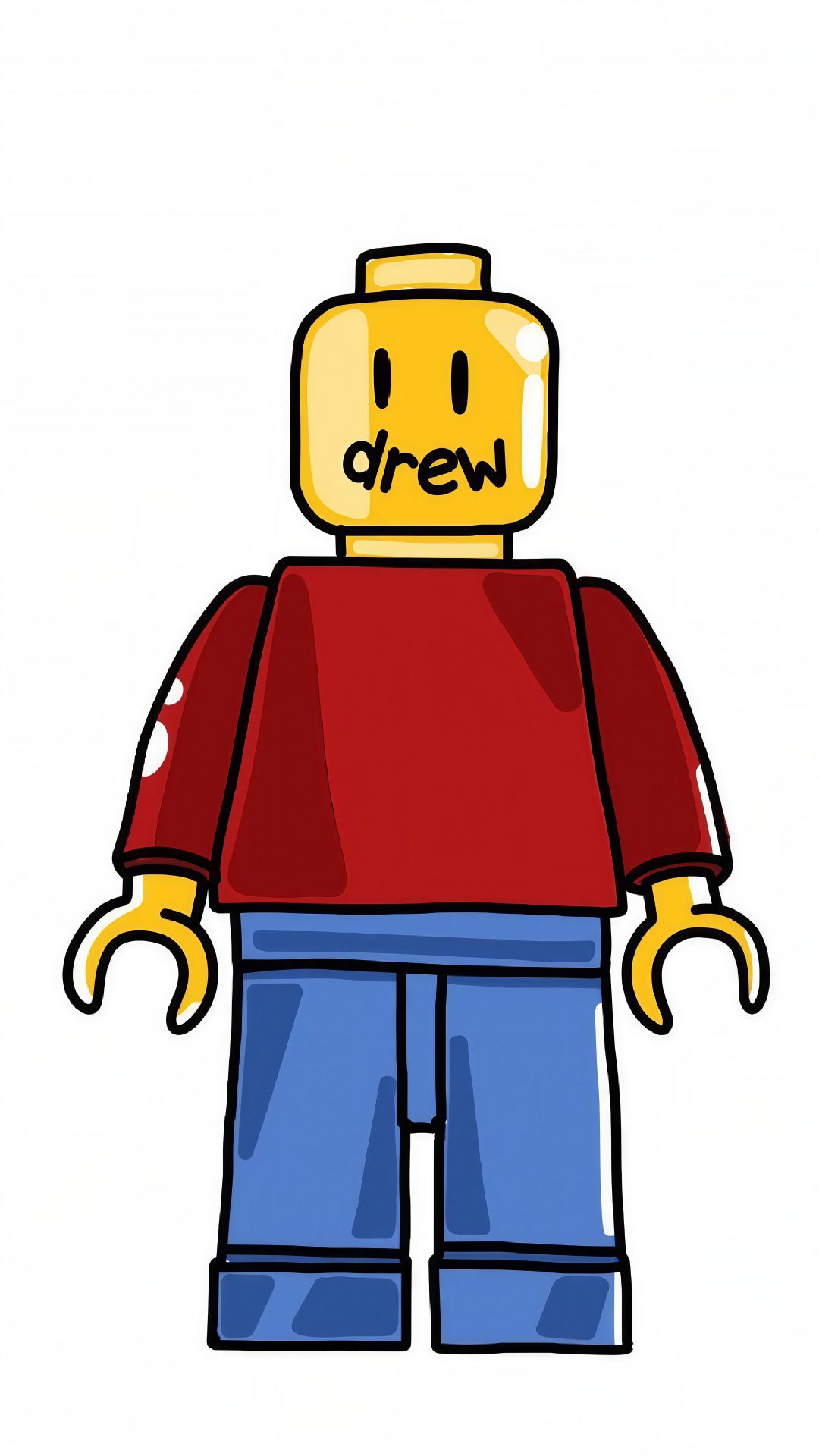 Drew House New Cartoon robot drew tshirts