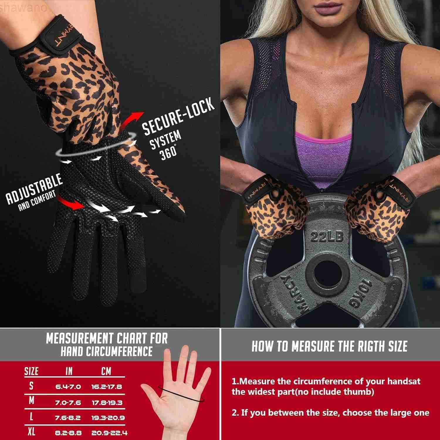 Workout Gloves for Women Men Weight Lifting Gloves with Full Palm Protection Extra Grip for Women Gym Weightlifting Weight Lift Rowing Exercise Sport 