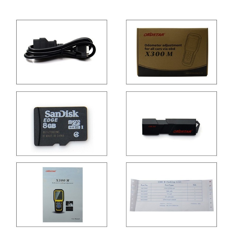 OBDSTAR X300M OBDII Odometer Correction Tool Mileage Adjustment High Quality Diagnostic Tool