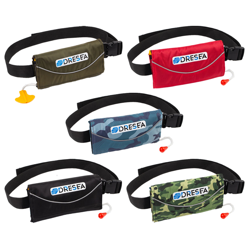 Inflatable waist belt Inflatable life buoy jacket life High buoyancy Durability Convenient, fast and simple