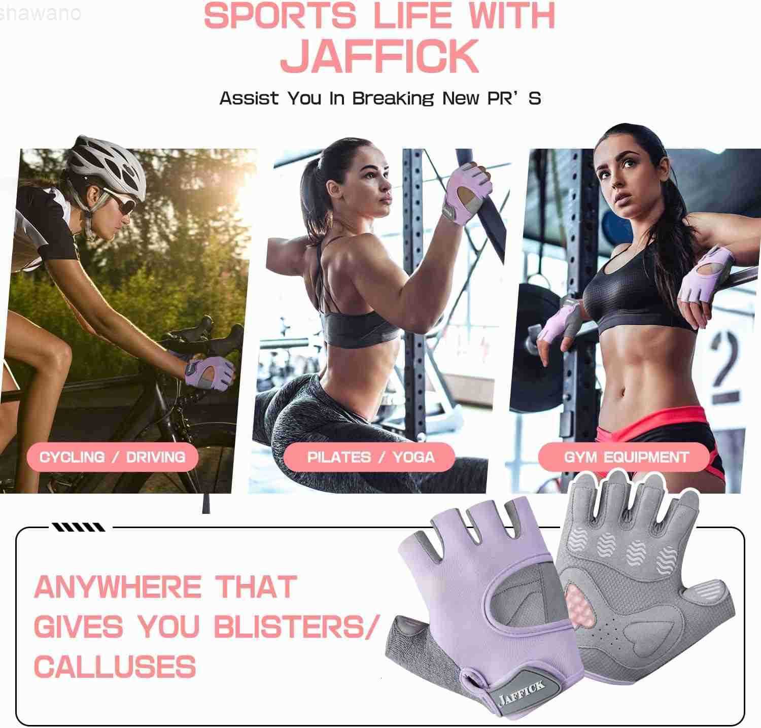 Workout Gloves for Women Lightweight Breathable Fitness Gloves with NonSlip Grip for Gym Weightlifting Cycling and TrainingW250911