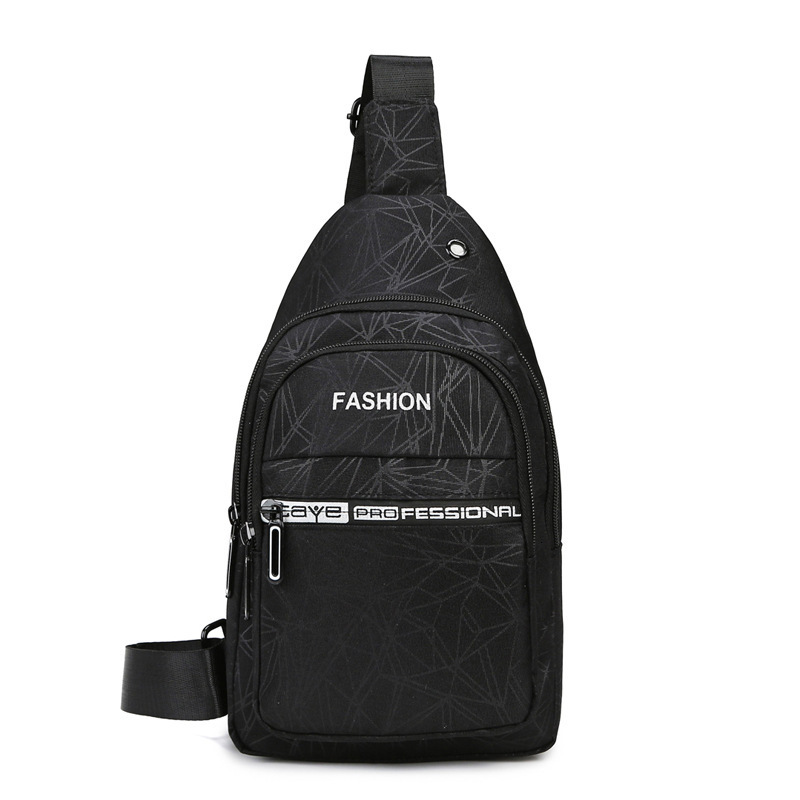 Men S Chest Bag Luxury Free Shipping Bag Casual Korean Style Trendy Oxford Cloth Sports Small Bag Single Shoulder Crossbody Bag Factory Designer Bag