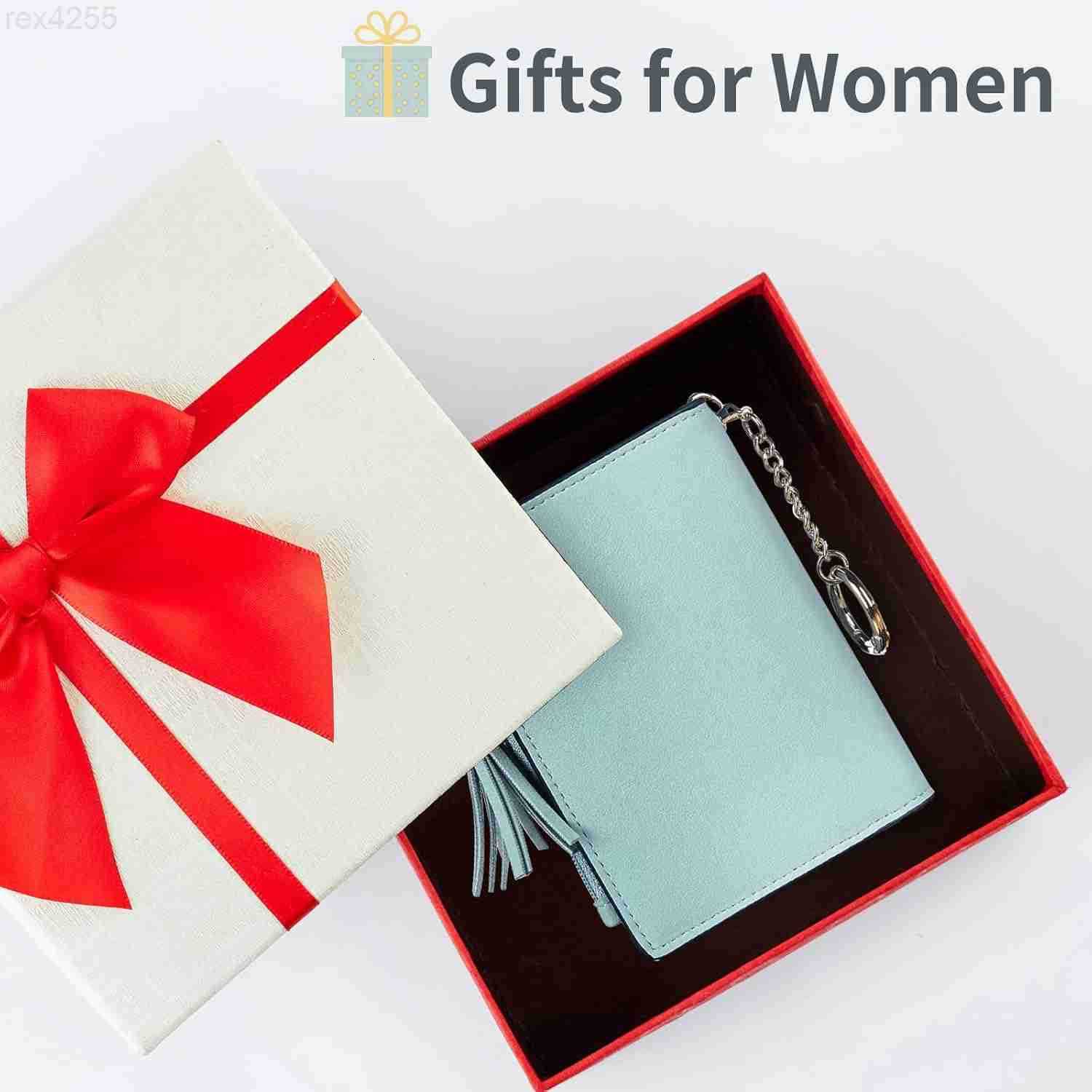 Small Wallet Women RFID Wallet Girls Wallet with ID Window and Zippered Coin Pocket Tassel Cute Wallet Gift for Women Teenager GirlsW250911