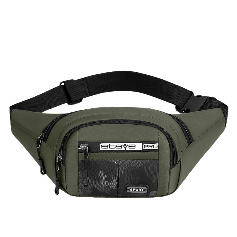 Men S Waist Bag Designer Bag New Outdoor Casual Sports Crossbody Chest Bag Free Shipping Large Luxury Bag Capacity Business Phone Coin Purse