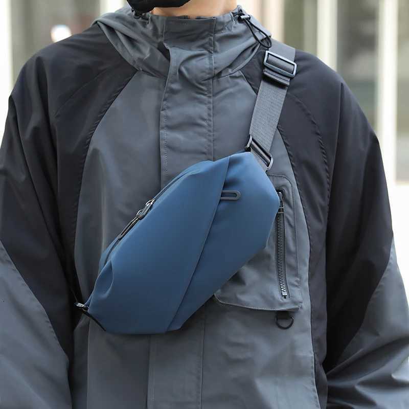 1 casual waist bag outdoor sports crossbody bag mens chest bag mens travel hip bag Z250911