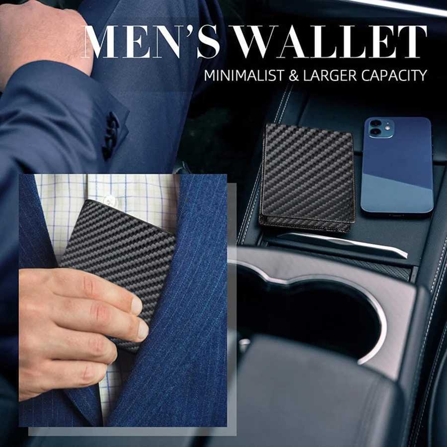 Mens Multifunctional Ultrathin RFID Blocking Wallet with 15 Credit Card Holders Wallet with Coin Pocket Ideal Gift for Boyfrie W250911