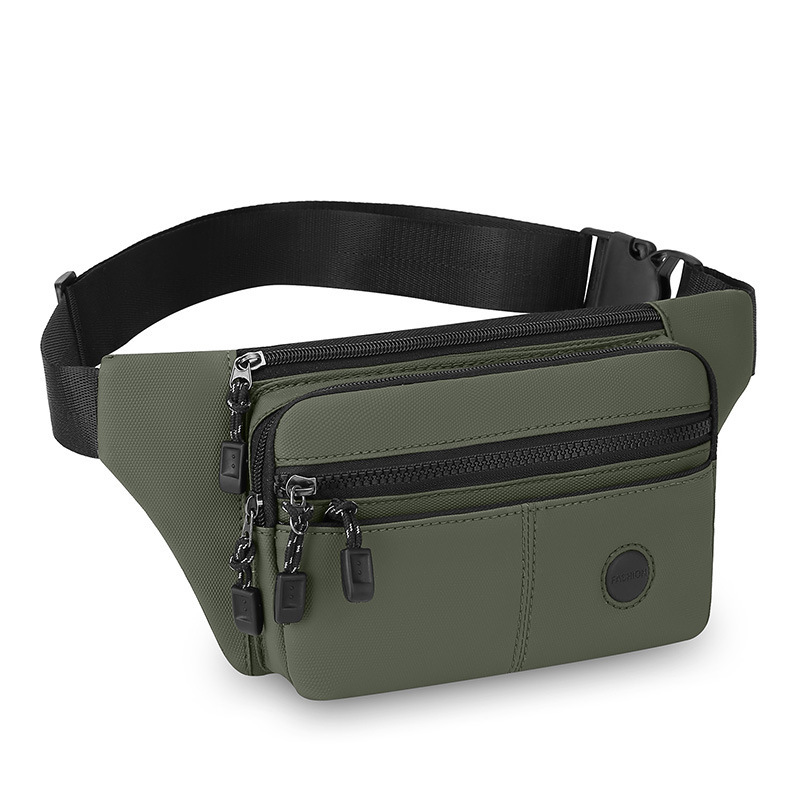 Men S Waist Bag Designer Bag Fashion Portable New Simple Shoulder Bag Casual Versatile Trendy Chest Free Shipping Bag Multi Layer Luxury Bag Storage C