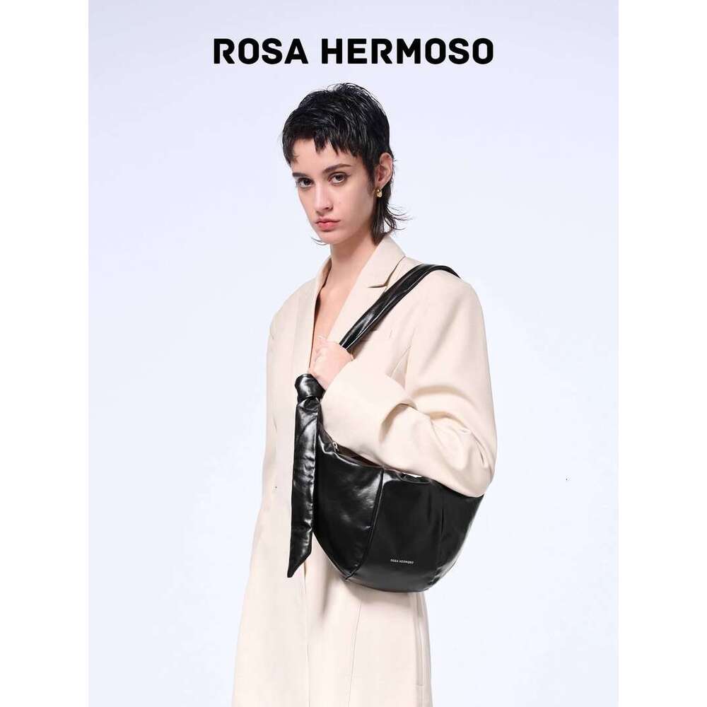 Genuine Leather Fashion Women's Horn Hot Selling Design Trendy Shoulder Ultra Thin Cowhide High Quality Crossbody Bag