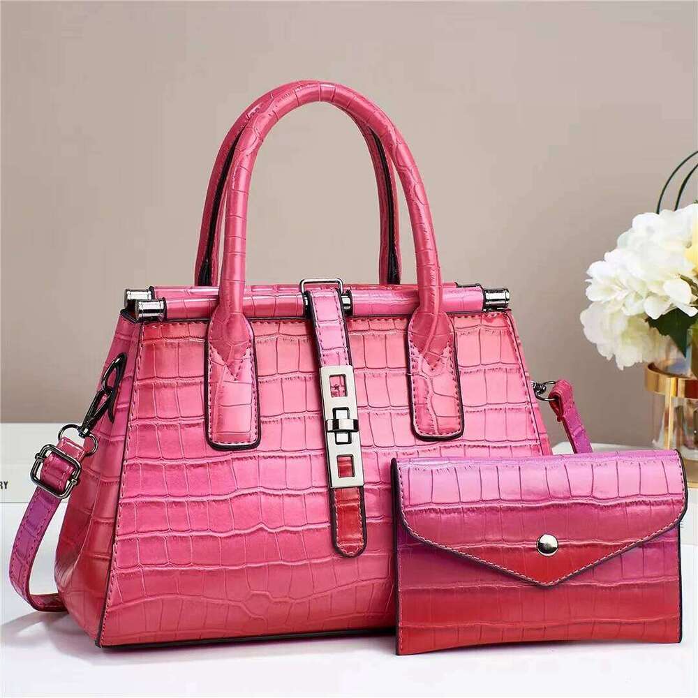New Bright Leather Large Capacity Female Shoulder Crossbody Bag High Quality Women S Handbag With Wallet