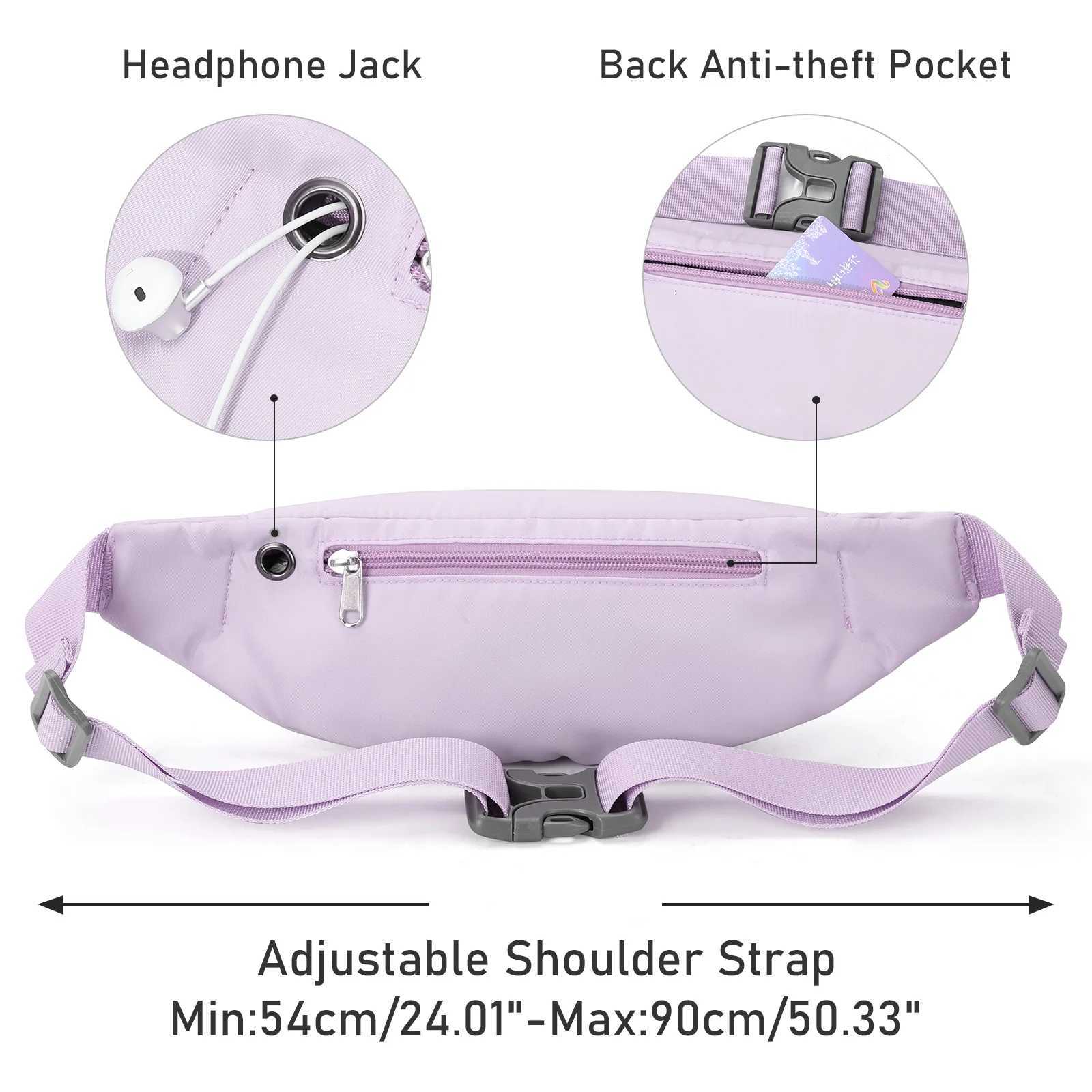 Fashion Running Waist Bag Waterproof Sports Belt Pouch Mobile Phone Case Cycling Bag Men Women Fanny Pack Gym Running Jogging Ba Z250911