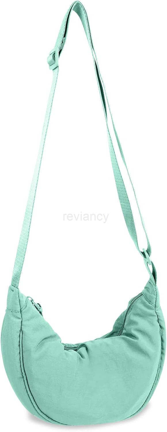 Crescent Crossbody Bag for Women Purses Trendy MenSmall Travel Sling Bag HoboW250910