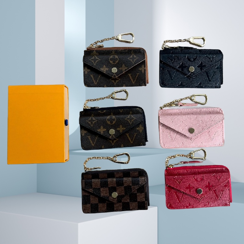 Designer Wallet Card Holder Designer Hot Sale Womens Mini Zippy Organizer Wallet M69431 Coin Purse Bag Belt Charm Key Pouch Pochette Accessoires