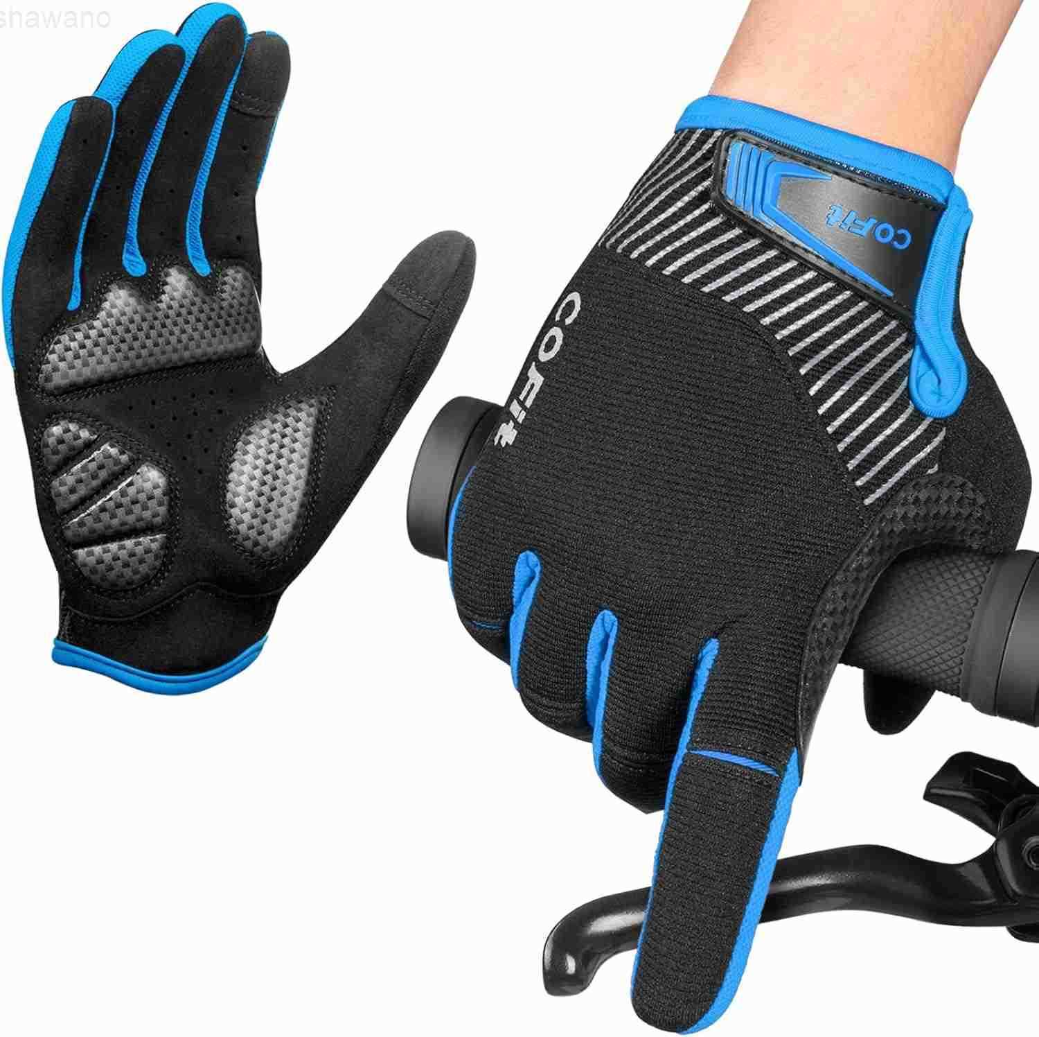 Cycling Gloves for Men Women Touchscreen Breathable Gloves Mountain Bike Gloves for BMX ATV MTB Riding Road Racing Bicycle Climbing BoatingW250911