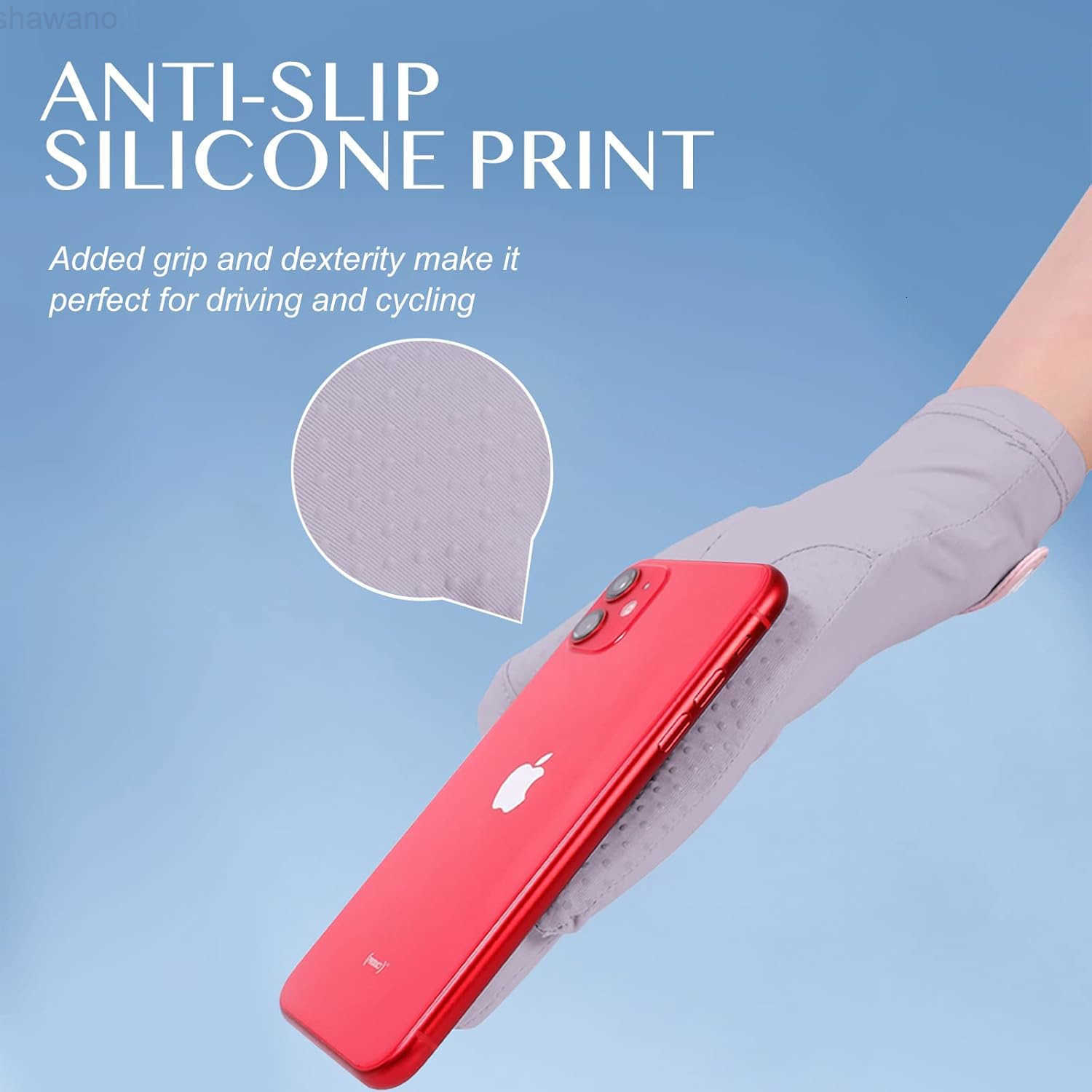 Driving Gloves Women for Sun UV Protection UPF 50 Touchscreen Full FingerW250911