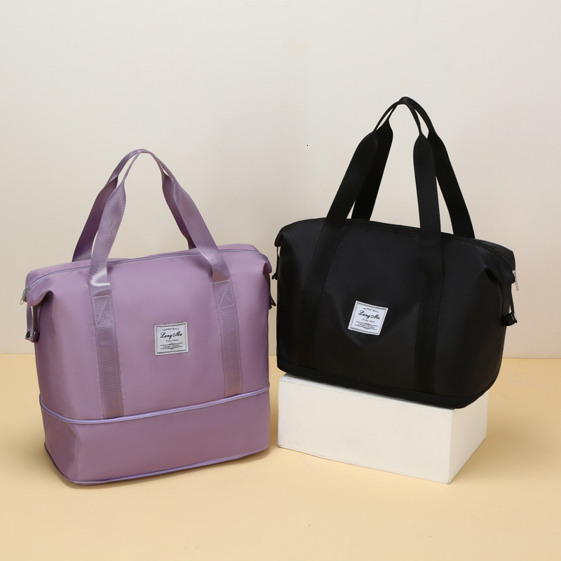 Women S Handbag Maternity Bag Clothes Storage Bag Rolling Oxford Luggage Bag Free Shipping Large Luxury Bag Capacity Dry Wet Designer Bag Separation T