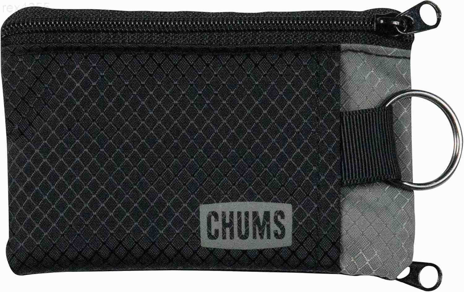 Surfshorts Wallet Lightweight Slim Wallet with RFID Blocking Card Clear ID Window Zippered Minimalist Wallet wKey Ring Solid ColorsW250911