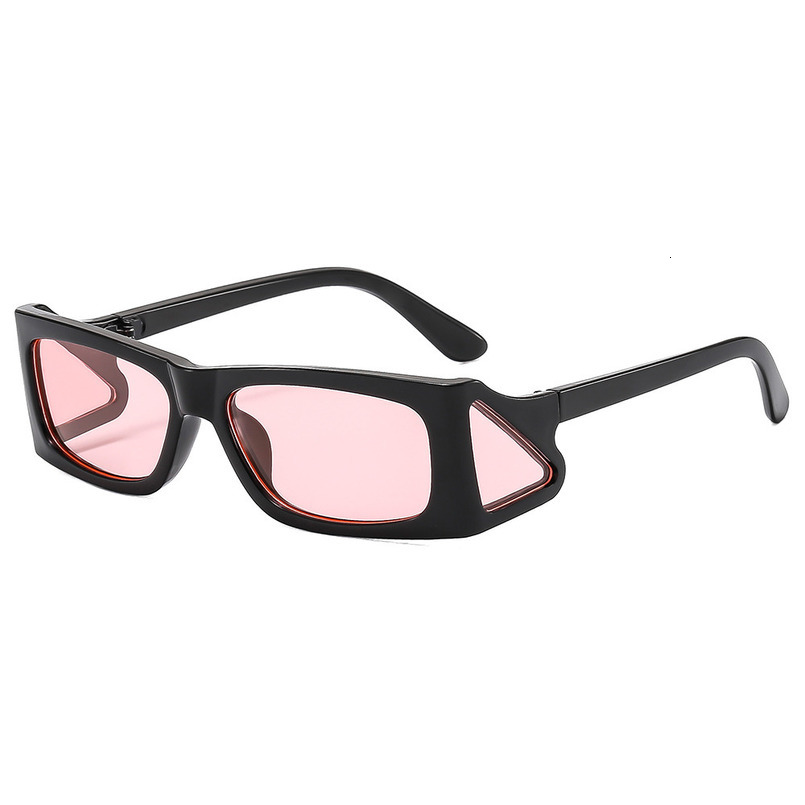 New Fashion Square Frame Trendy Hot-Selling Side Small Window Personality Street Style Sunglasses high quality