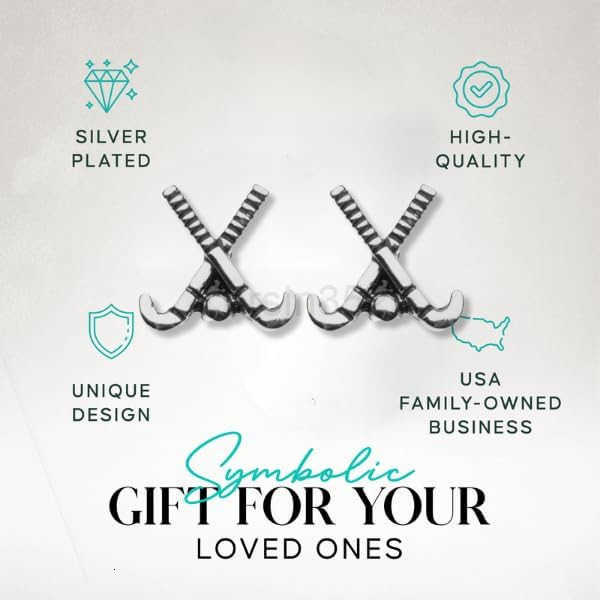 Field Hockey Stud EarringsW250911