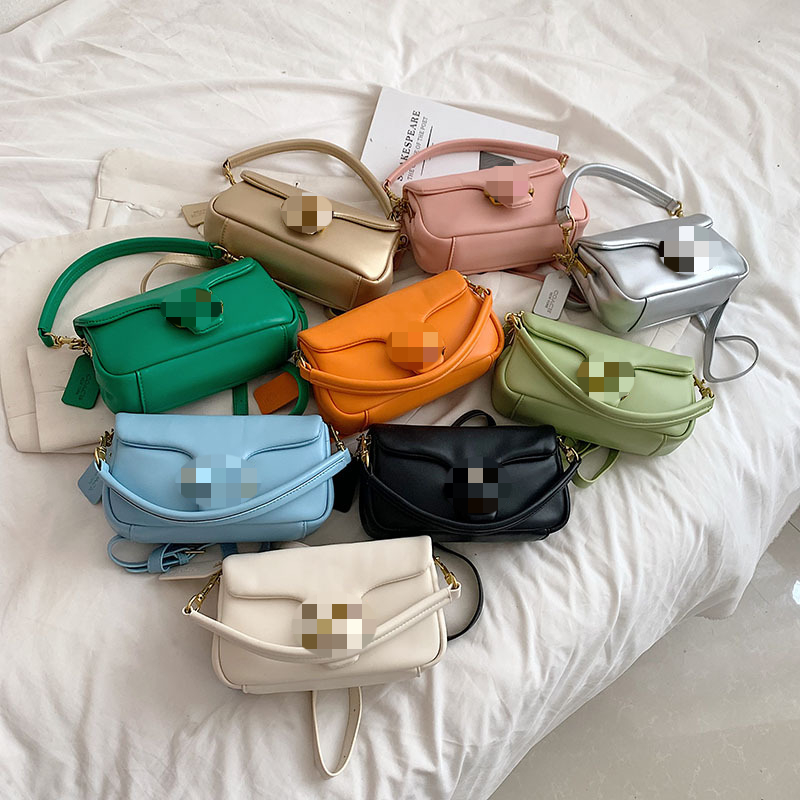 New Designer Bag Colors Fashion Personality Trend Cute Messenger Bag Handbag Shoulder Bag High-end High-quality Luxury Bag