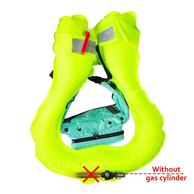 Inflatable waist belt Inflatable life buoy jacket life Water rescue High buoyancy Durability Convenient, fast and simple