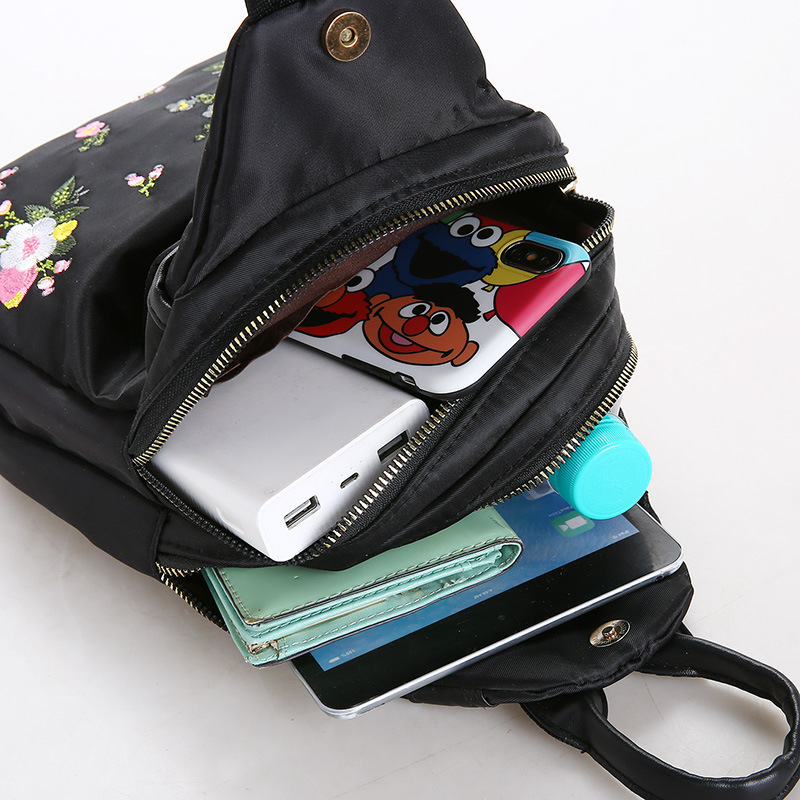 Oxford Cloth Backpack For Women New Designer Bag Korean Style Trendy Fashion Luxury Bag Versatile School Bag Free Shipping Canvas Travel Small Backpac