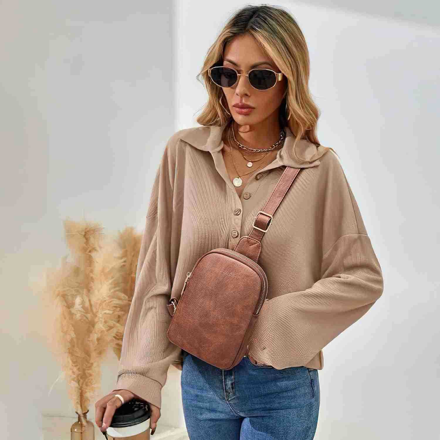 Crossbody Sling Bags Fanny Packs Womens Belt Bag GiftsW250911