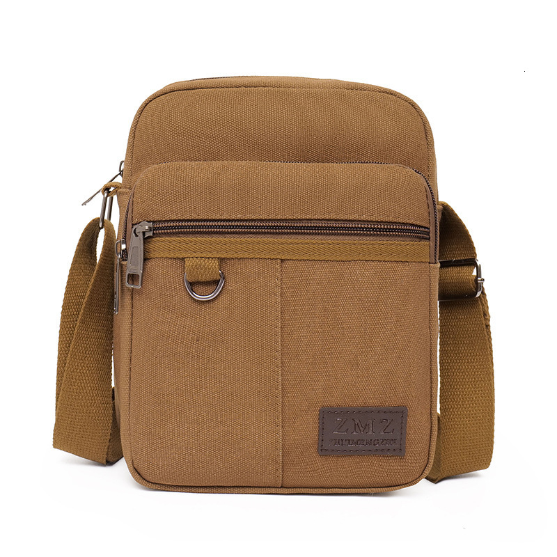 New Men S Canvas Free Shipping Luxury Bag Designer Bag Bag Single Shoulder Bag Korean Style Trendy Casual Canvas Men S Bag Business Outdoor Backpack C