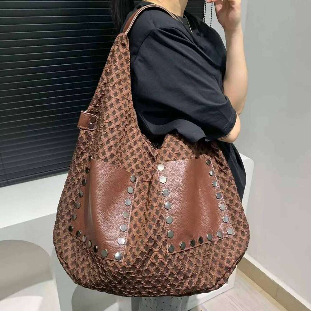 Designer Bag Luxury Bag Women's Fashion Casual Sports Tote Ing Genuine Leather Large Capacity Commuter Shoulder Messenger Bag