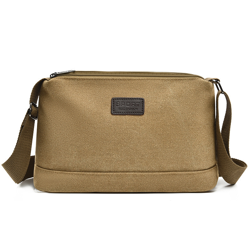 Men S Versatile Travel Luxury Bag Free Shipping Crossbody Bag New Large Capacity Double Layer Shoulder Bag Lightweight Trendy Designer Bag Canvas Bag 
