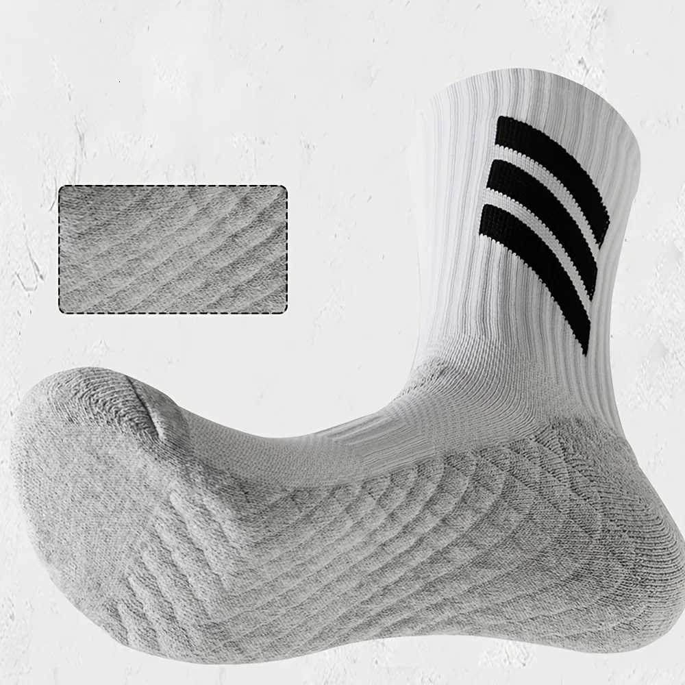 Outdoor Sports Socks Towels Anti Slip Bottom Sports Socks Basketball Socks D250911