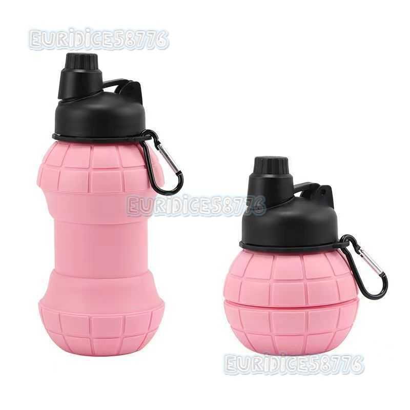 Creative Folding Water Cup Portable Antidrop Leakproof Water Cup for Sports Travel Hiking Portable Water Cup H250911